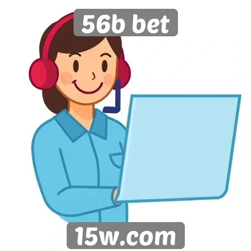 Suporte ao cliente no site 56b bet