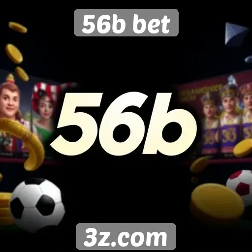 Diversidade de jogos disponíveis na plataforma 56b bet