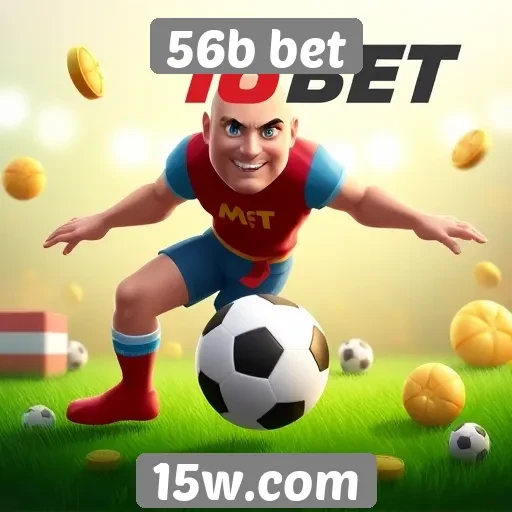 Variedade de jogos disponíveis na plataforma 56b bet